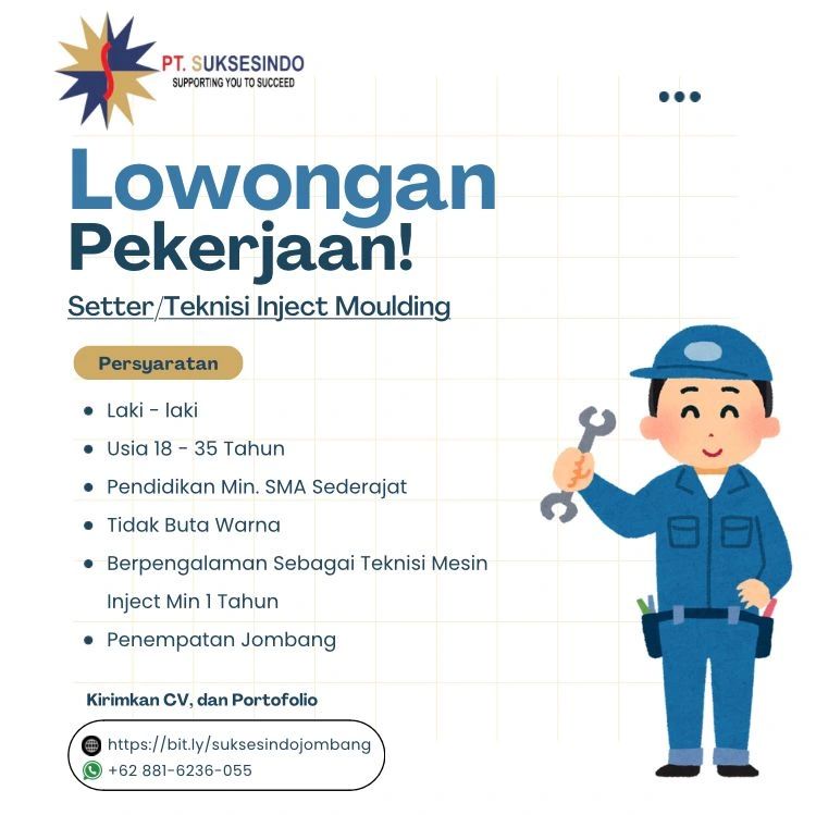 Lowongan Kerja Outsourcing PT Suksesindo Group Jombang